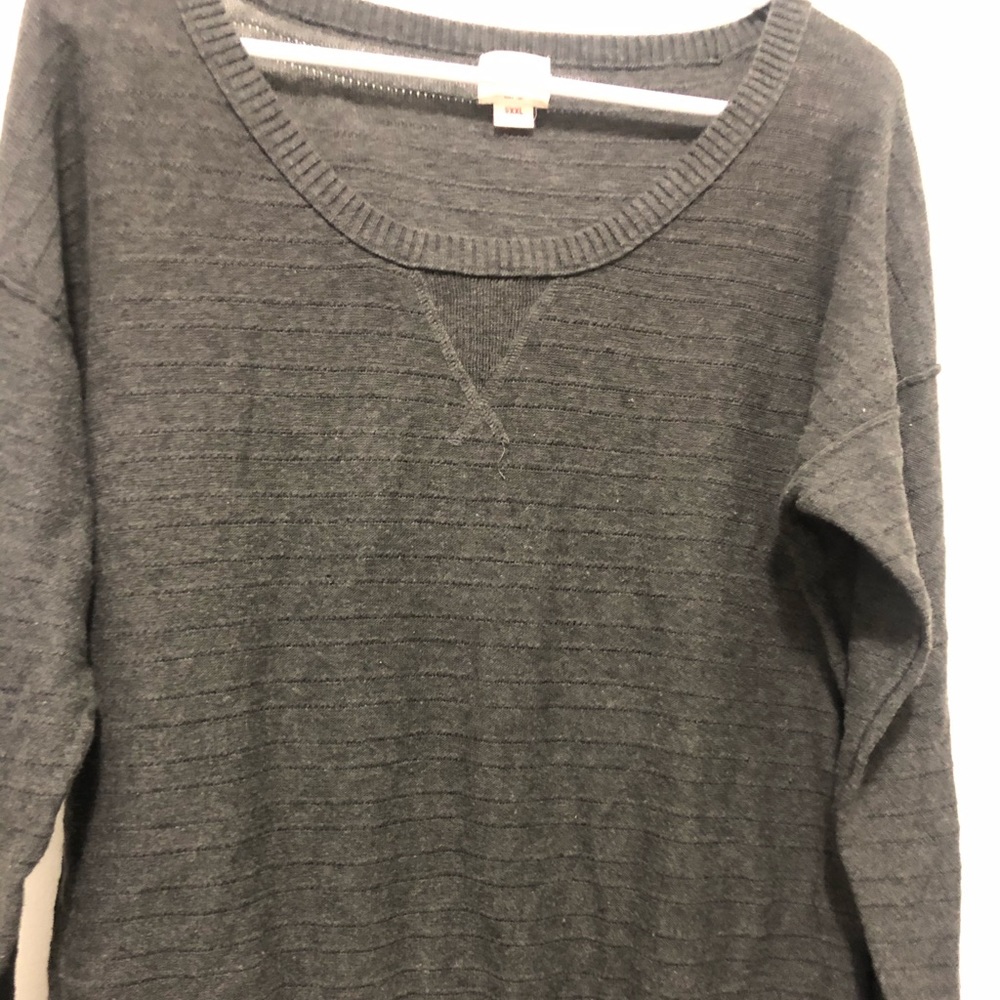 Mossimo Supply Co. Grey Crew Neck Sweater SZ XXL